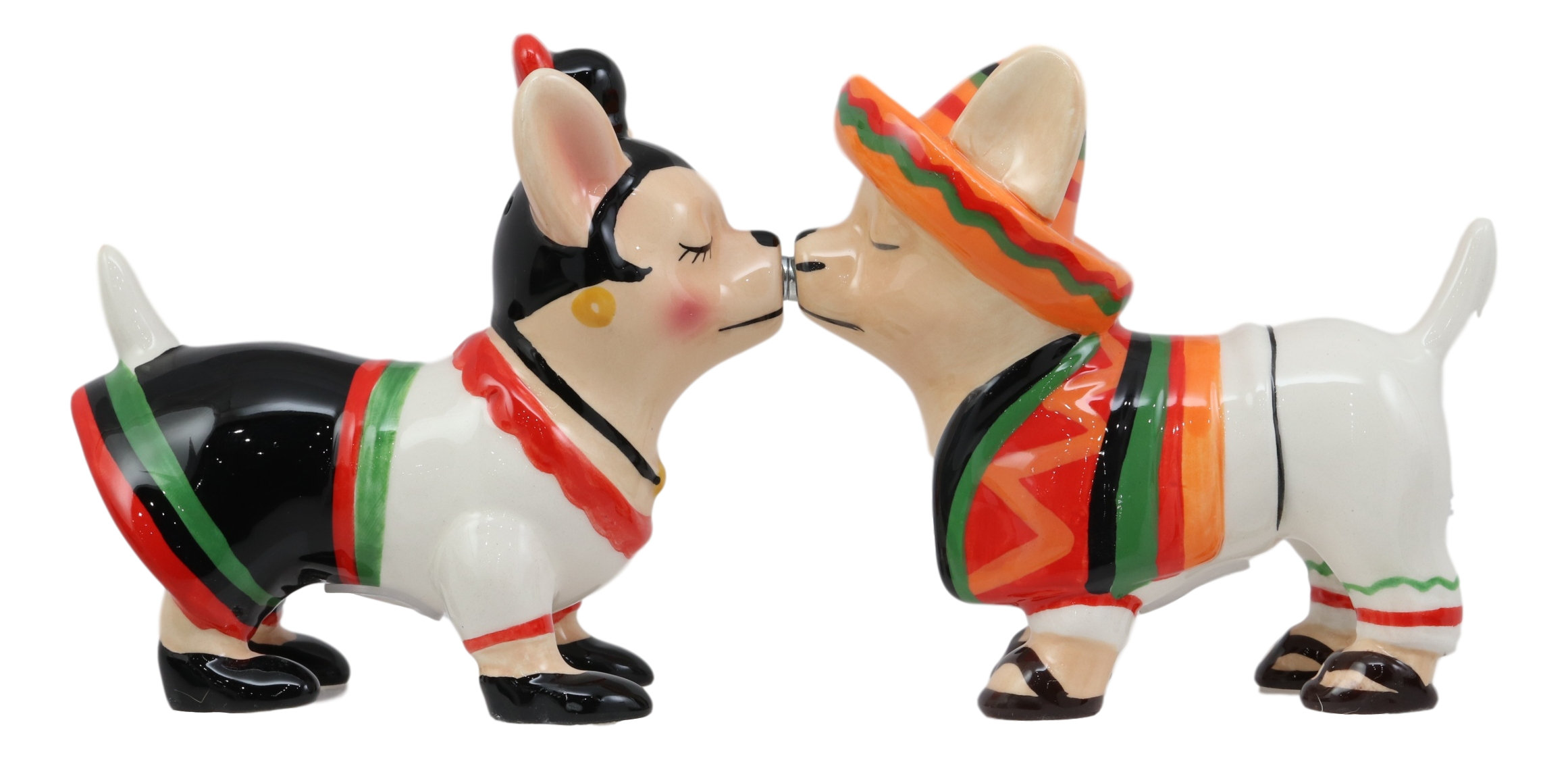 チャピ　メキシコ　セット Trinx Jozelynn Chi Chi Chi Kissing Mexican Chihuahua Pet Dog with